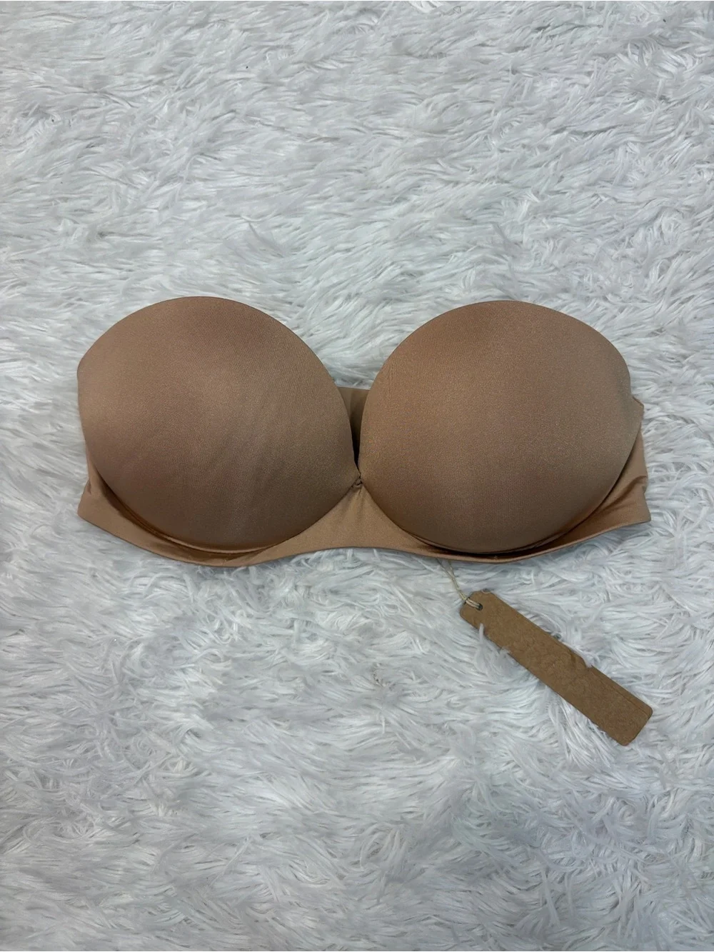 Skims Ultimate Push Up Strapless Bra in Clay - Picture 2 of 4